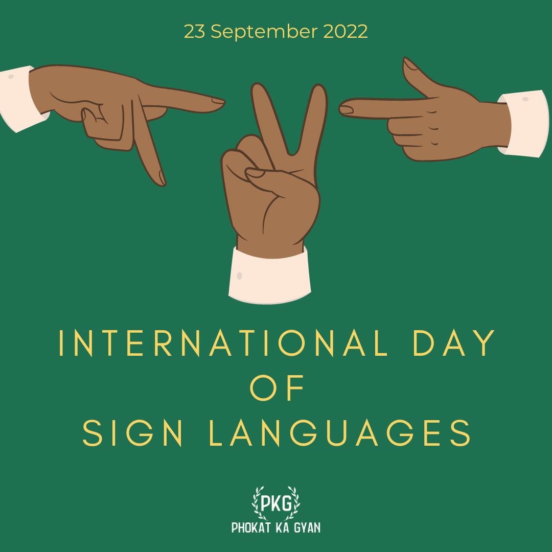 International Day of Sign Language