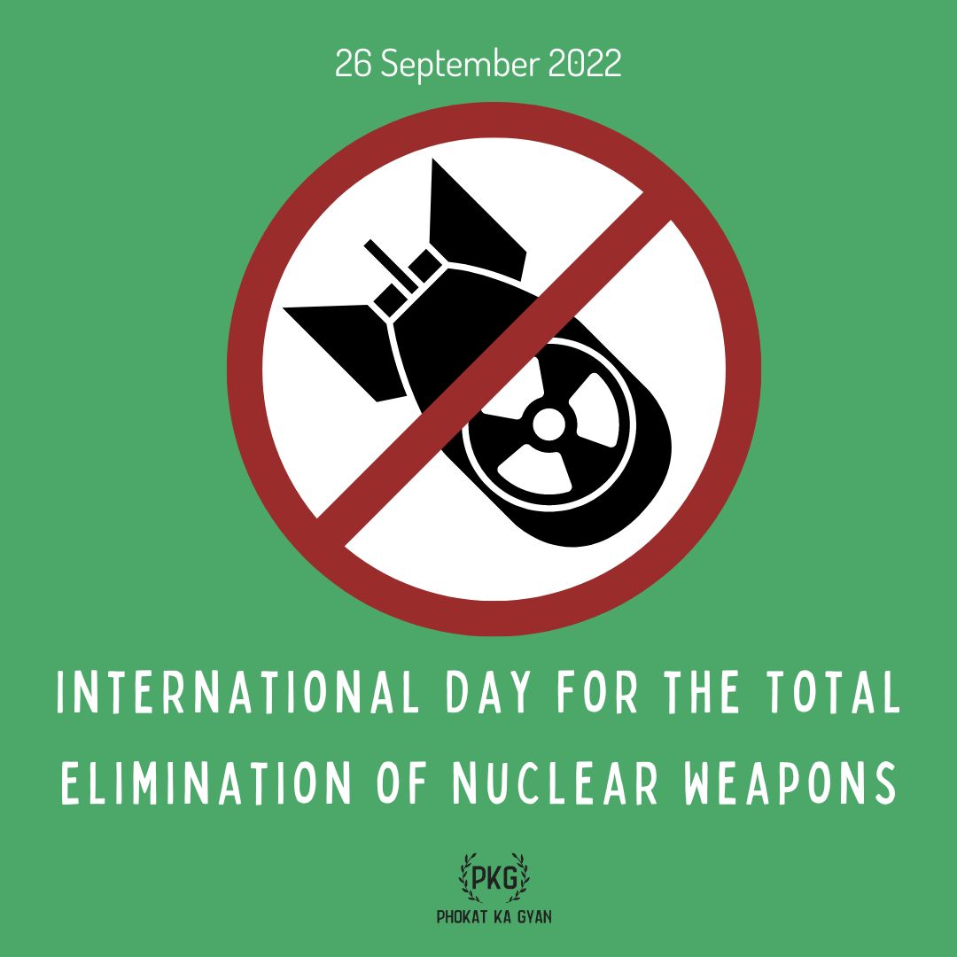 International Day for the Total Elimination of Nuclear Weapons